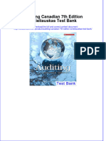 Auditing Canadian 7th Edition Smieliauskas Test Bank Download PDF Full Chapter