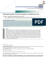 Microplastic Ingestion and Diet Composition of Pla