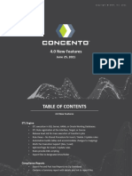 Concento 4.0 New Features