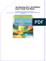 1128fundamentals Nursing Vol 1 3rd Edition Wilkinson Treas Test Bank Download PDF Full Chapter