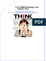 Test Bank For THINK Sociology, 2nd Edition: Carl Download PDF Full Chapter