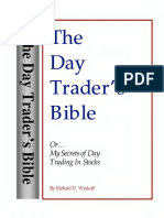 Wyckoff - Day Trader Bible