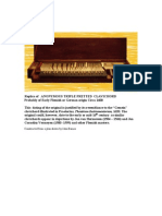 Clavichord Pics and Text