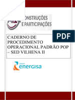 Caderno Pop - Procedimento Operacional Padrão Sed Vilhena Ii