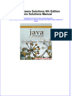 Java Software Solutions 9th Edition Lewis Solutions Manual Instant Download All Chapter