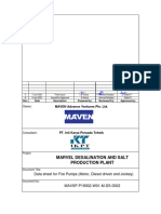 MAVSP-P19002-W01-M-DS-0002 Rev. 0 Data Sheet For Fire Pumps (Elctrical, Diesel and Jockey)