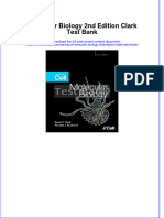 Molecular Biology 2nd Edition Clark Test Bank Instant Download All Chapter