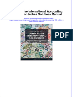 Comparative International Accounting 13th Edition Nobes Solutions Manual Instant Download All Chapter