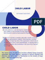 CHILD LABOR PowerPoint Presentation 