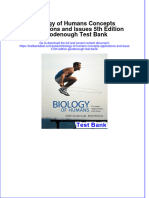 Biology of Humans Concepts Applications and Issues 5th Edition Goodenough Test Bank Instant Download All Chapter