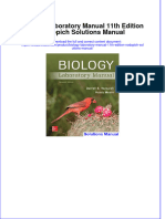 Biology Laboratory Manual 11th Edition Vodopich Solutions Manual Instant Download All Chapter