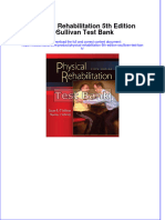 Physical Rehabilitation 5th Edition OSullivan Test Bank Instant Download All Chapter