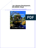 Test Bank For Lifespan Development, 6th Edition: Boyd Download PDF Full Chapter