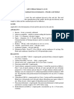 AOCS Official Method Ca 14