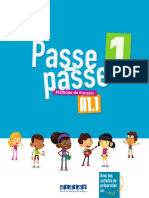 Passe Passe 1 Cahier de L - Élève