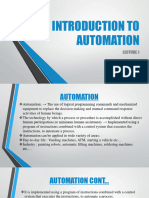 Introduction To Automation