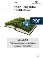 Lectura 1 - Sociedad - Cultura y Ecología