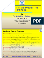 Lectures 14 and 15 - Reservoir Fluid Properties