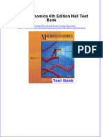 Macroeconomics 6th Edition Hall Test Bank Instant Download All Chapter