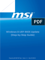 Win8 BIOS Update Step by Step Guide