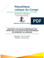 Modele Rapport de Stage D'impregnation