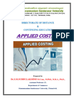 Applied Costing