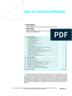 Pyrométallurgie Et Électroraffinage Cuivre