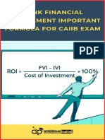 CAIIB BFM Important Formula PDF by Ambitious Baba