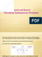 Branch and Bound Travelling Salesman