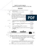 A Level Physics Seminar 2024 Mechanics