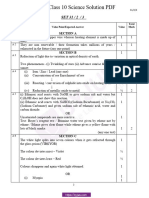 CBSE Class 10 Science Solution PDF 2019 Set 13