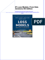 Ebook Download (Ebook PDF) Loss Models: From Data To Decisions 5th Edition All Chapter