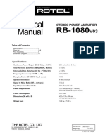 Hfe Rotel rb-1080 v03 Technical en