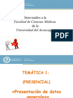 Clase 1 PRESENCIAL y 2 VIRTUAL