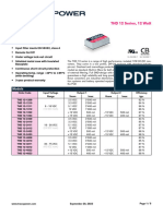 Traco Power TDH12 - Datasheet