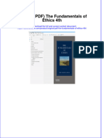 Ebook Download (Original PDF) The Fundamentals of Ethics 4th All Chapter