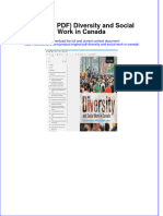 Ebook Download (Original PDF) Diversity and Social Work in Canada All Chapter