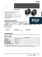 Ordering Information: Low Signal Relay