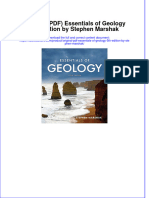 Ebook Download (Original PDF) Essentials of Geology 5th Edition by Stephen Marshak All Chapter