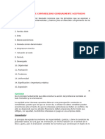 Principios de Contabilidad Generalmente Aceptados