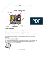 The Major Motherboard Components and Their Functions