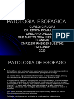 Patologia Esofagica