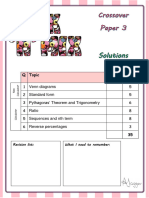 Pick 'N' Mix Paper - Crossover Paper 3 - Solutions