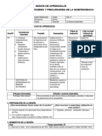 Sesion-Proceres y Precursores de La Independencia Del Peru