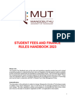 Mut Student Fee Handbook 2023 Final