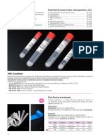 Caducidad de Nuestros Tubos, Anticoagulantes y Otros Procedimientos y Controles