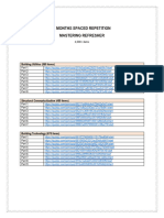 Mastering Refresher 1