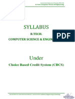 Syllabus of B.Tech (CSE) 2nd Year - With CO and PO Mapping