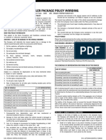 Long Term Two Wheeler Package Policy Wording 31052024