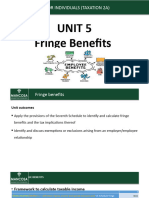 Tax 2a - Unit 5
